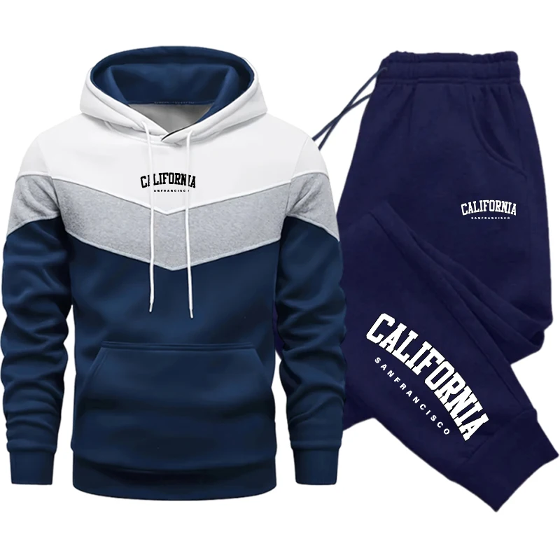 Winter Clothing For Women - Conjunto de Treino Casual Tricolor para