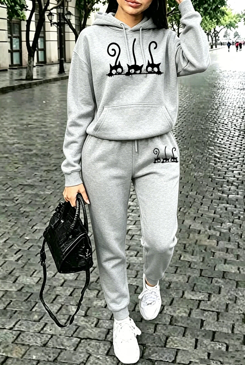 Conjunto de treino feminino de - Winter Clothing For Women avaliação e preço