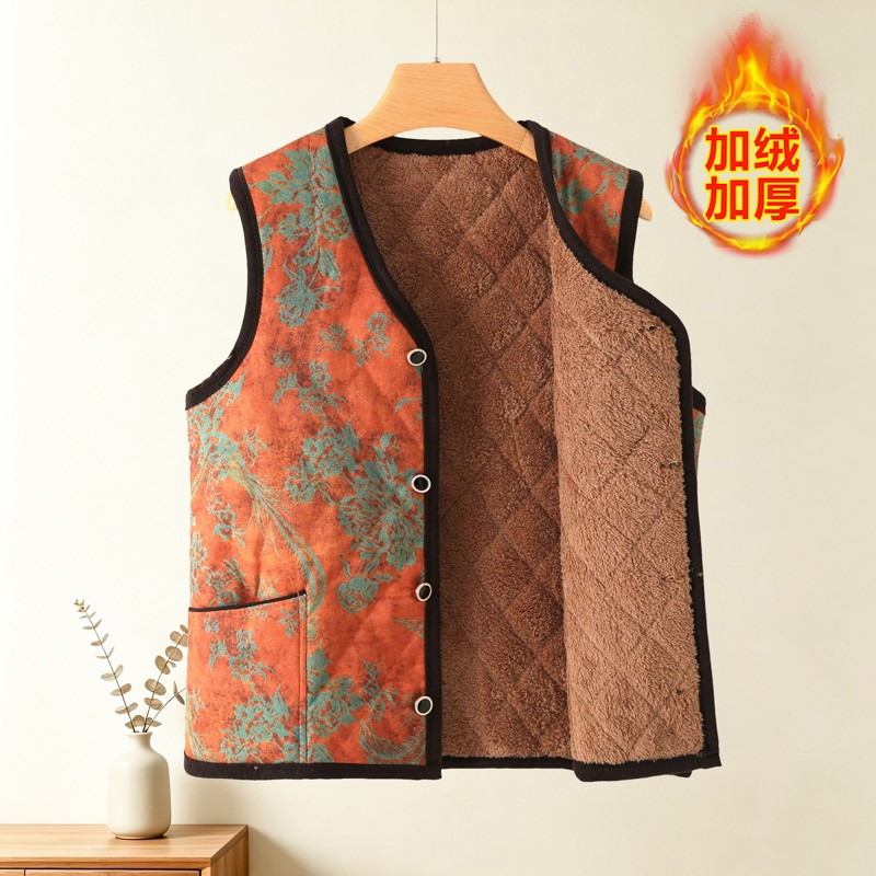 Colete estampado de tamanho gr - Winter Clothing Pk avaliação e preço