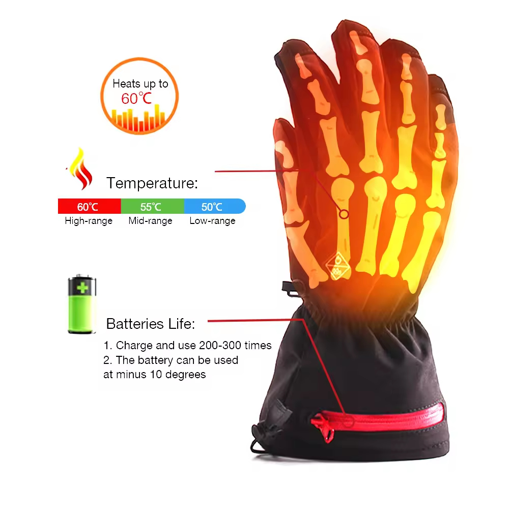 Luvas Térmicas Elétricas Perso - Heated Gloves Electric avaliação e preço