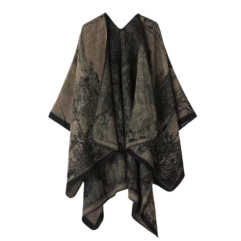 Xale de malha estampado para m - Winter Clothing Gift Ideas avaliação e preço