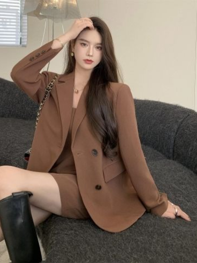 Outono inverno marrom elegante - Winter Clothing Pk avaliação e preço