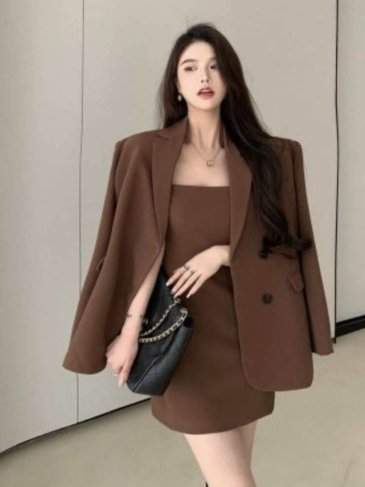 Outono inverno marrom elegante - Winter Clothing Pk avaliação e preço