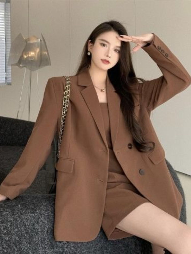 Outono inverno marrom elegante - Winter Clothing Pk avaliação e preço