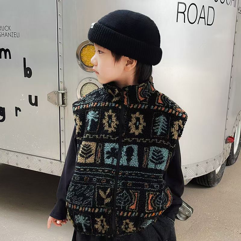 Colete Infantil Masculino de P - Winter Clothing Drawing avaliação e preço