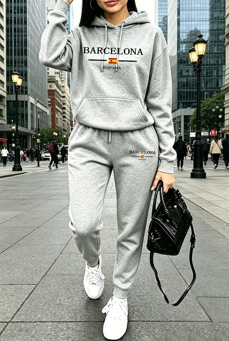 Conjunto Esportivo Feminino Es - Winter Clothing For Women avaliação e preço