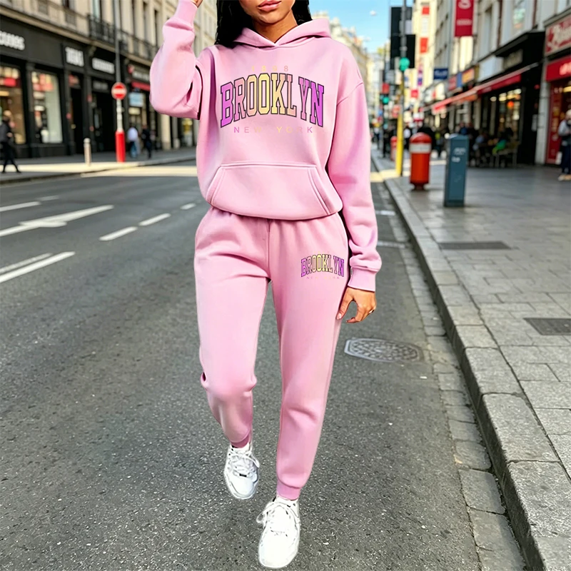 Conjunto Casual Feminino de 2  - Winter Clothing For Women avaliação e preço
