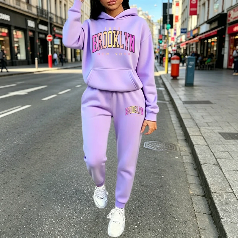 Conjunto Casual Feminino de 2  - Winter Clothing For Women avaliação e preço